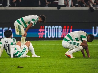 Futbalisti Celtigu Glasgow po vypadnutí v predkole Ligy majstrov s LASK Linz.