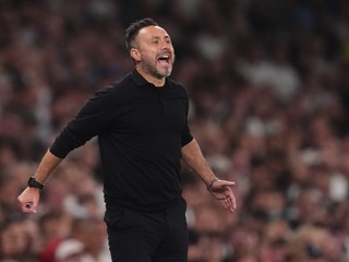 Tréner Tottenhamu Hotspur Roberto De Zerbi.