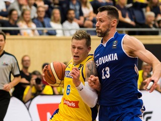Peter Sedmák v drese Slovenska.