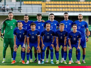 Futbalisti Moldavska.