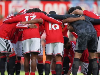 Futbalisti Manchestru United.
