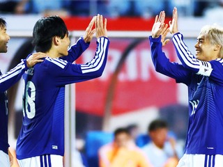 Futbalisti Japonska.