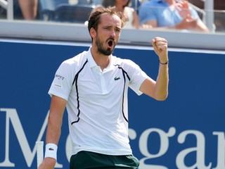 Daniil Medvedev na US Open 2026.