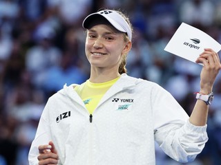 Kazašská tenistka Jelena Rybakinová.