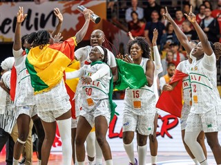 Basketbalistky Mali.