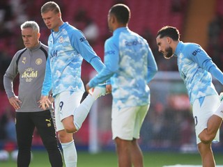 Futbalisti Manchestru City.