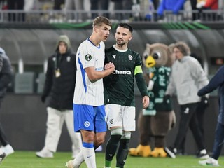 Luka Vuskovic a Nemanja Tekijaski.