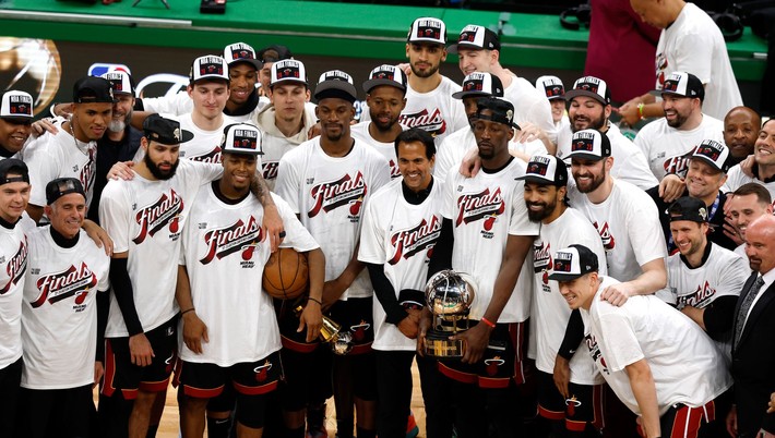 Basketbalisti Miami Heat postúpili do finále NBA v sezóne 2022/2023.