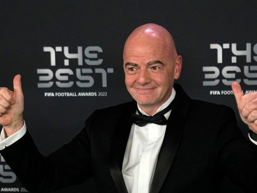 Prezident FIFA Gianni Infantino.