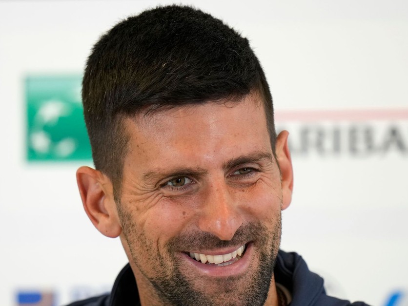 Srbský tenista Novak Djokovič.