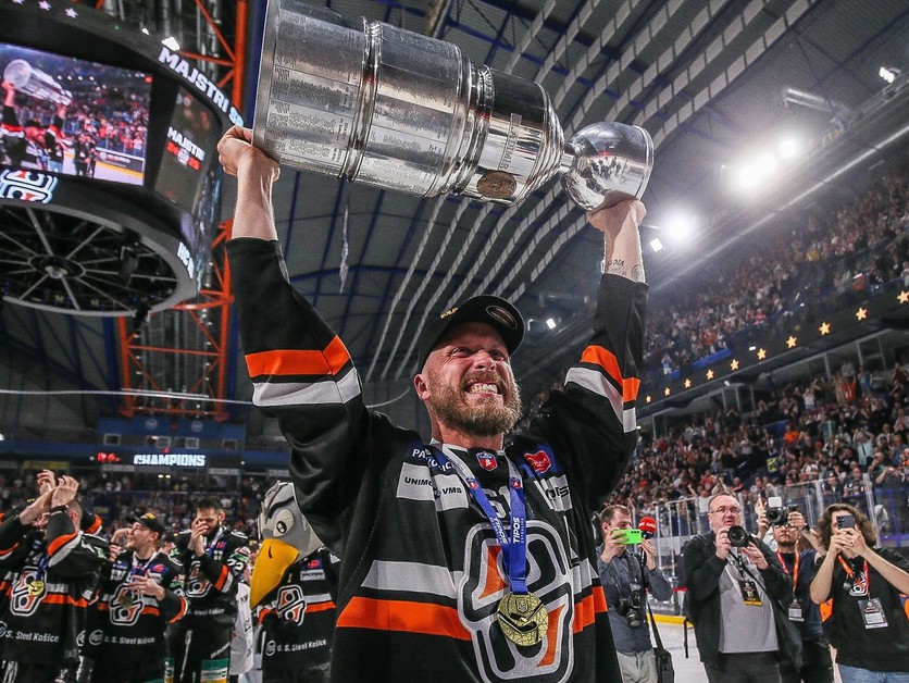 Marek Bartánus so siedmim titulom v slovenskej extralige. 