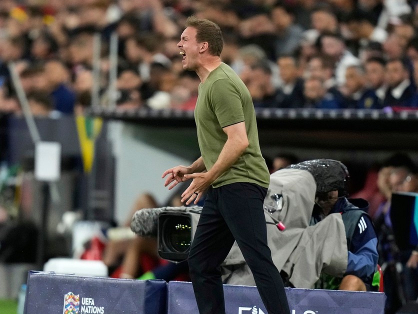 Tréner Julian Nagelsmann.