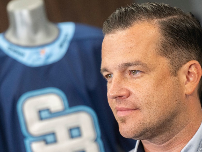 Generálny manažér HC Slovan Bratislava Lukáš Havlíček.