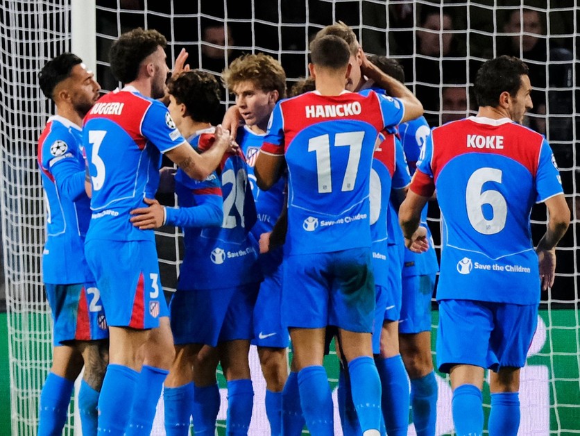 Futbalisti Atlética Madrid sa tešia z gólu.