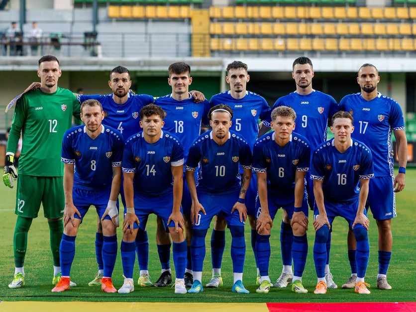 Futbalisti Moldavska.