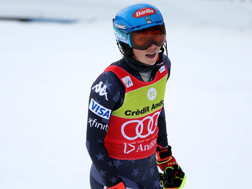 Na snímke americká lyžiarka Mikaela Shiffrinová.