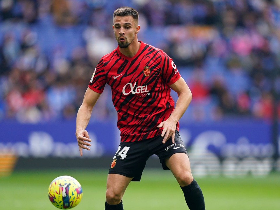 Slovenský obranca Martin Valjent v drese RCD Mallorca.