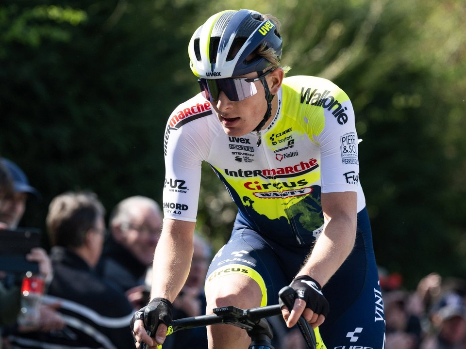 Nemecký cyklista Georg Zimmermann. 