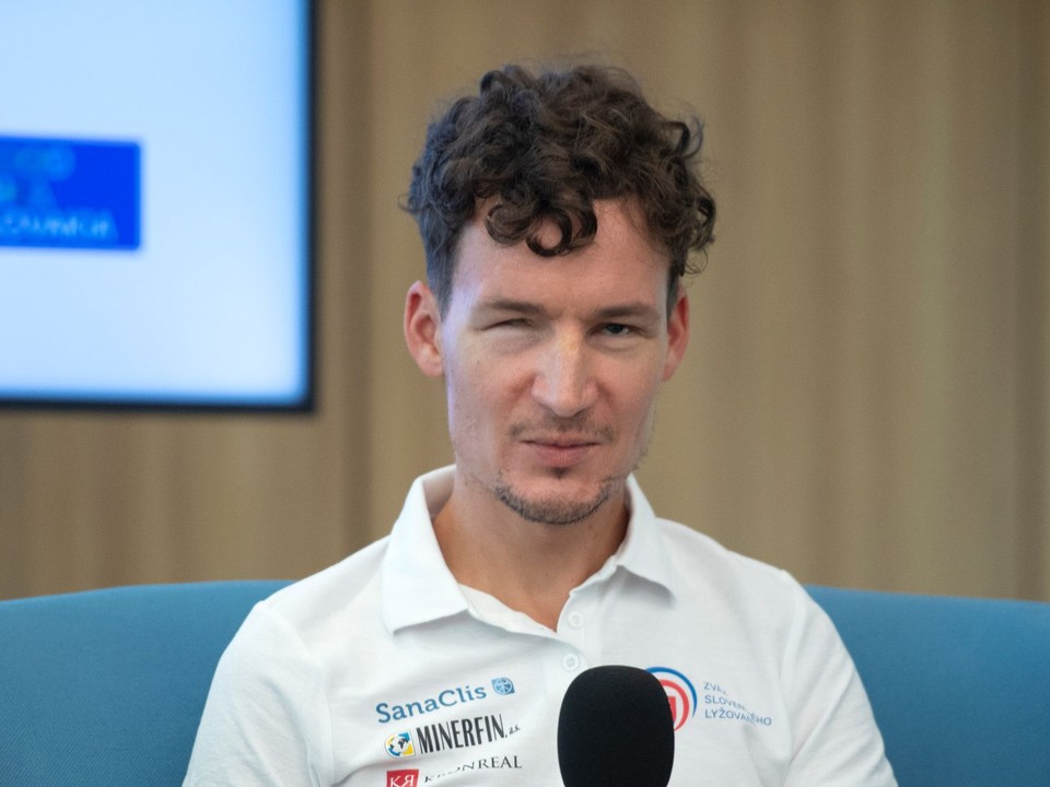Na snímke slovenský reprezentant v paraalpskom lyžovaní Marek Kubačka.