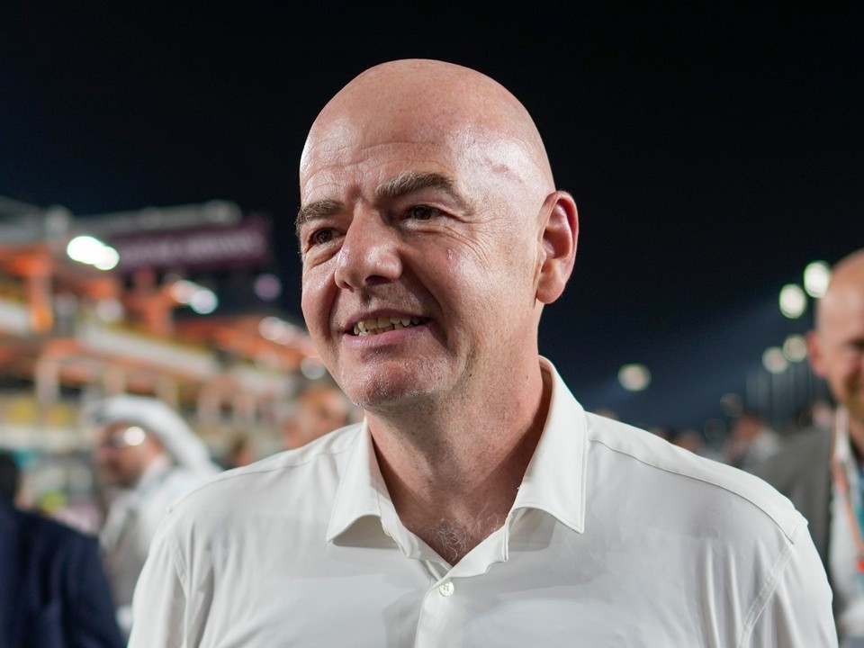 Prezident FIFA Gianni Infantino.