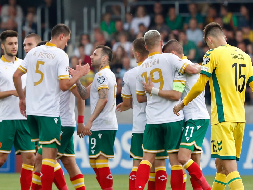 Futbalová reprezentácia Bulharska.