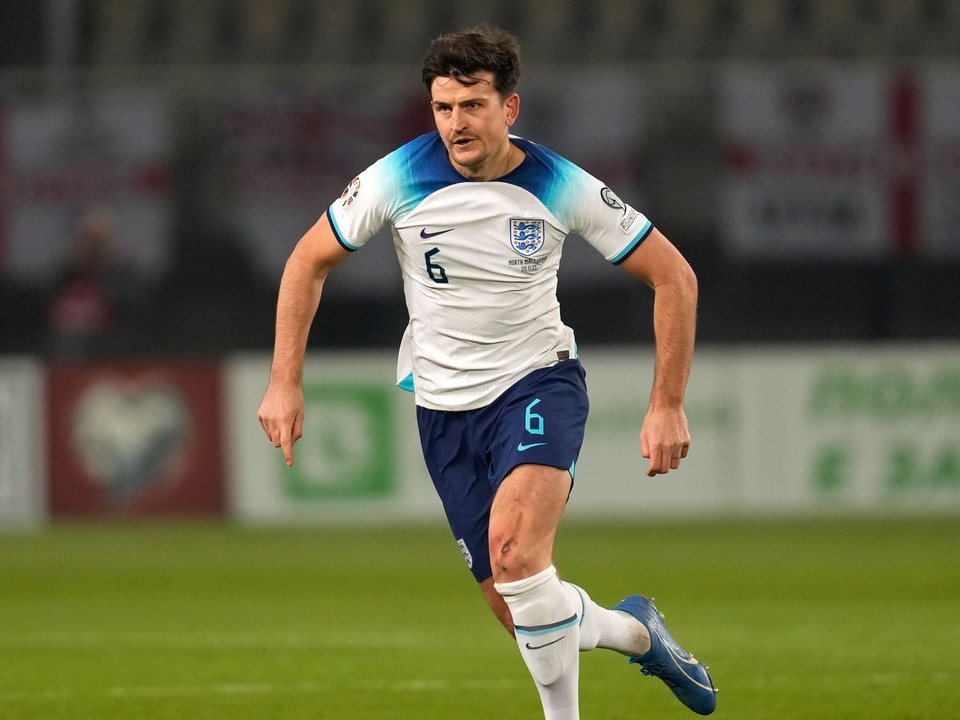 Obranca Harry Maguire v drese anglickej reprezentácie.