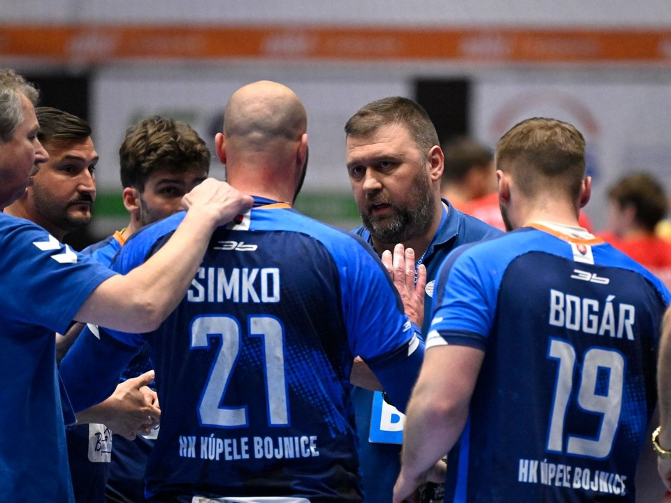 Tréner HK Kúpele Bojnice Tomáš Mažár.