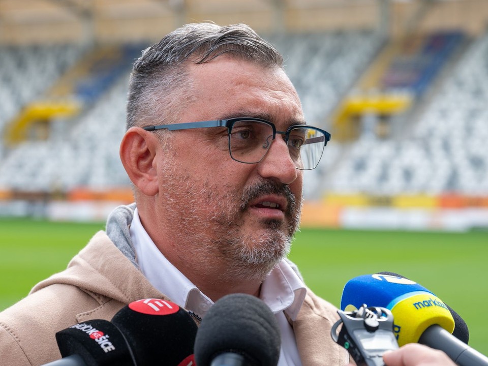 Na snímke prezident futbalového klubu FC Košice Dušan Trnka.