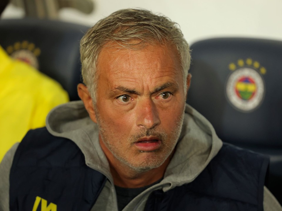 Tréner Fenerbahce JosÉ Mourinho.