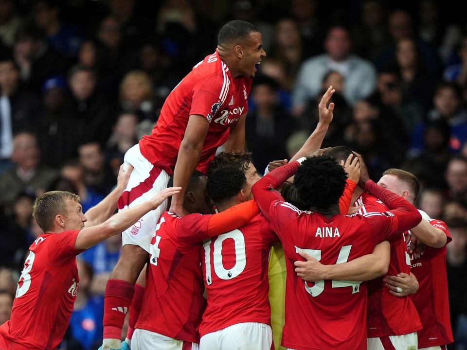 Futbalisti Nottingham Forest.