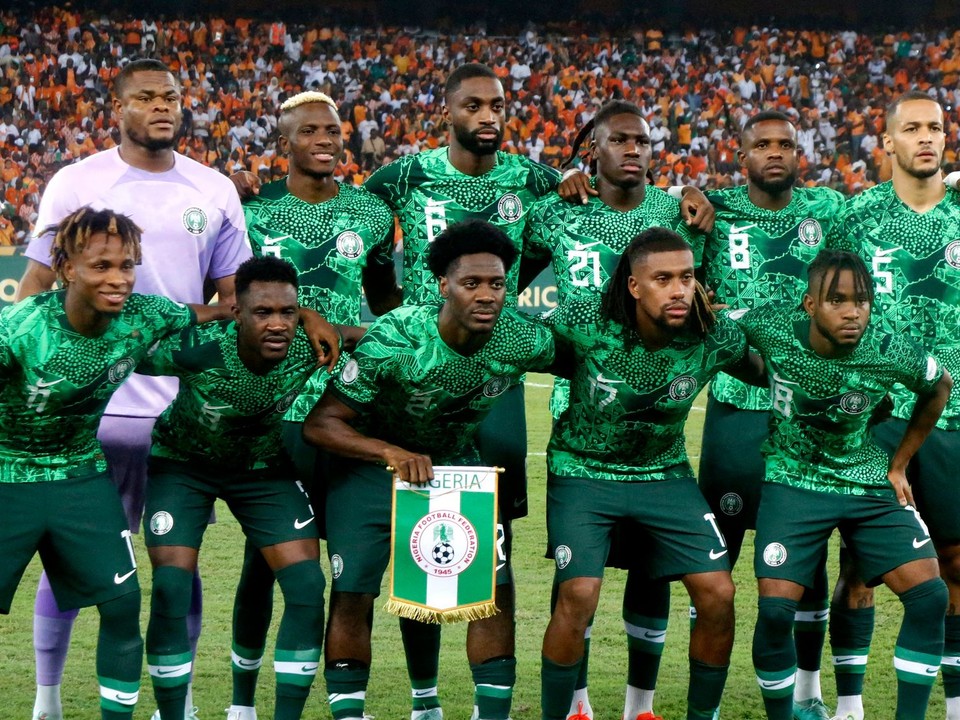 Futbalisti Nigérie. 