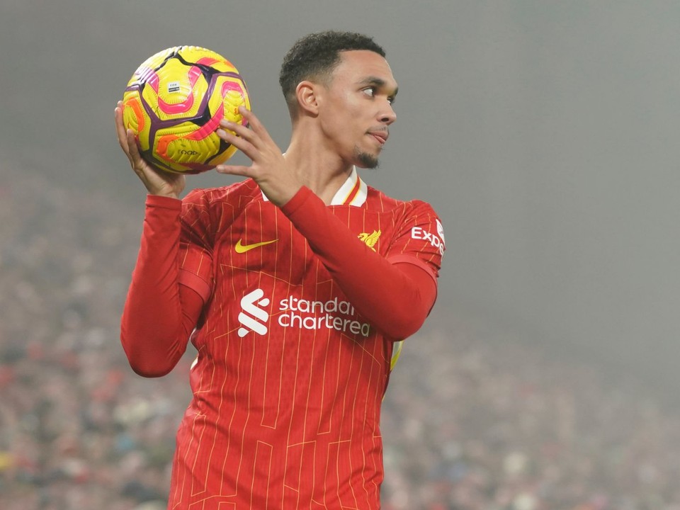 Trent Alexander-Arnold v drese Liverpool FC.