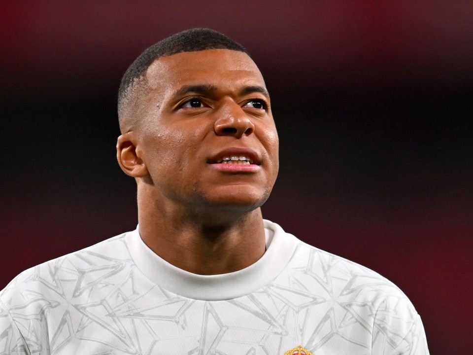 Francúzsky útočník Realu Madrid Kylian Mbappé.