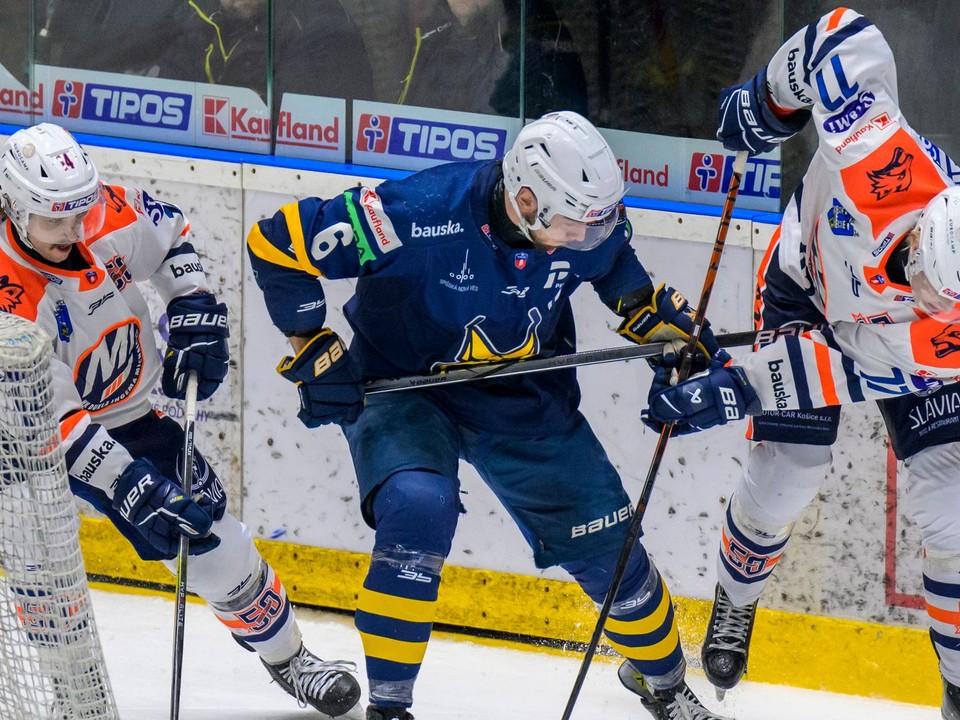 Fotka zo zápasu Michalovce - Spišská Nová Ves.