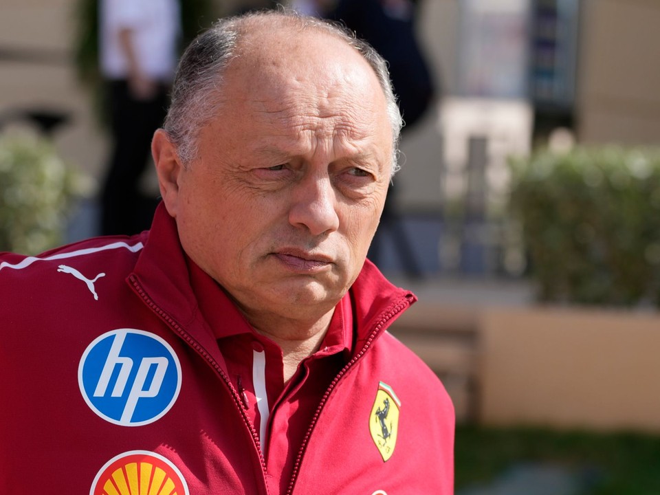 Šéf tímu Ferrari Frederic Vasseur.