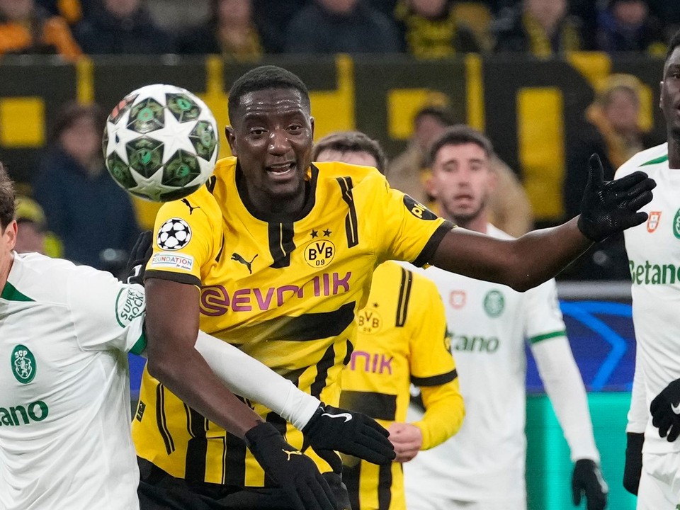 Fotka zo zápasu Borussia Dortmund - Sporting Lisabon.