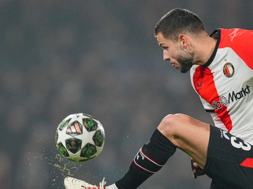 Dávid Hancko v drese Feyenoord Rotterdam.