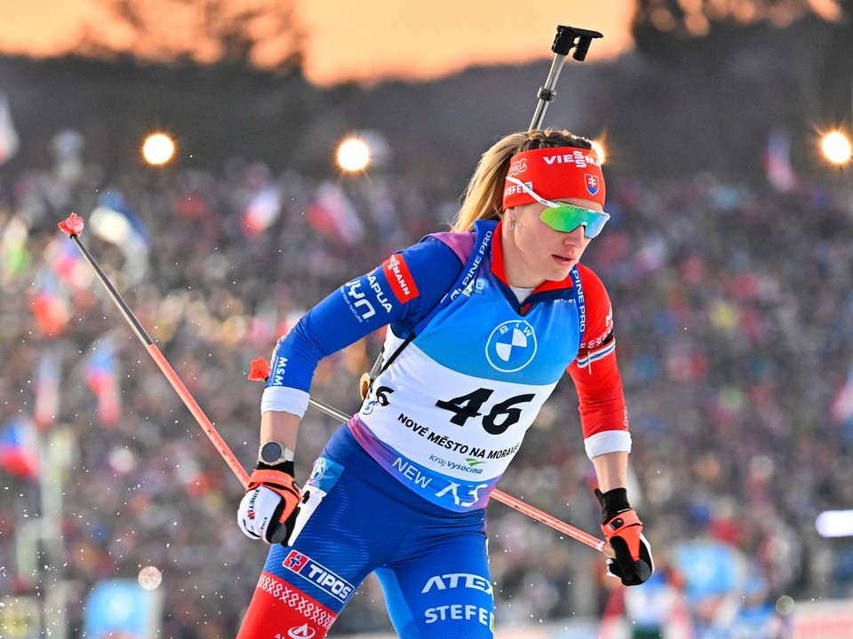 Slovenská biatlonistka Paulína Bátovská- Fialková.