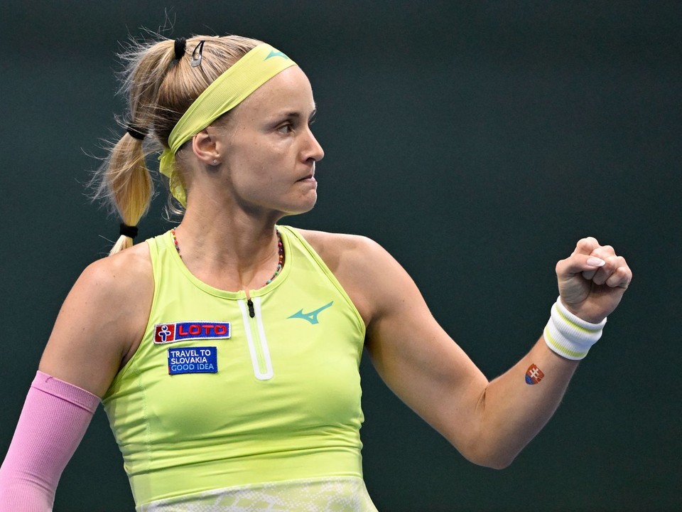 Slovenská tenistka Rebecca Šramková.