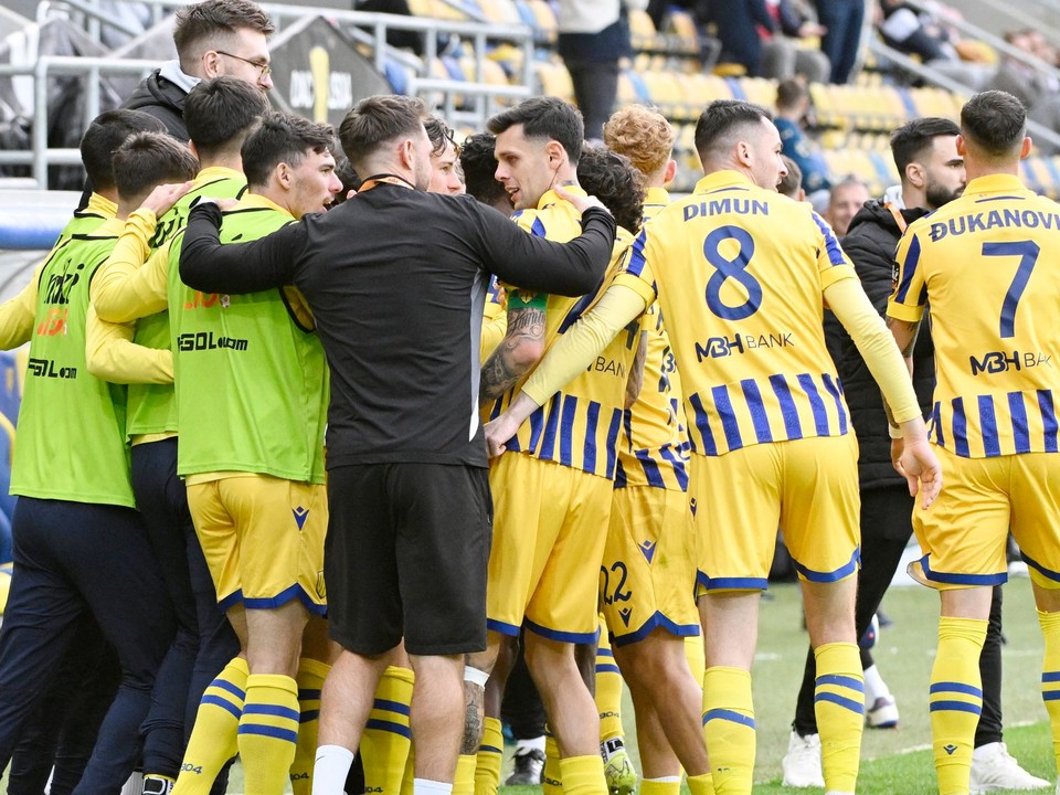 Futbalisti FC DAC 1904 Dunajská Streda.