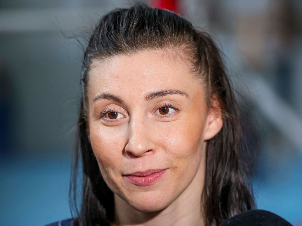 Na snímke slovenská gymnastka Barbora Mokošová.