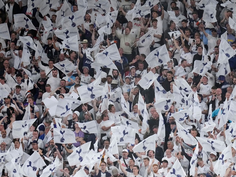 Fanúšikovia Tottenhamu Hostpur.