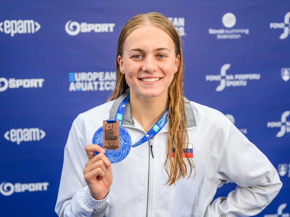 Slovenská plavkyňa Tamara Potocká.