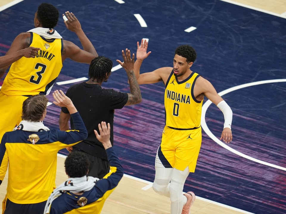 Basketbalisti Indiana Pacers.