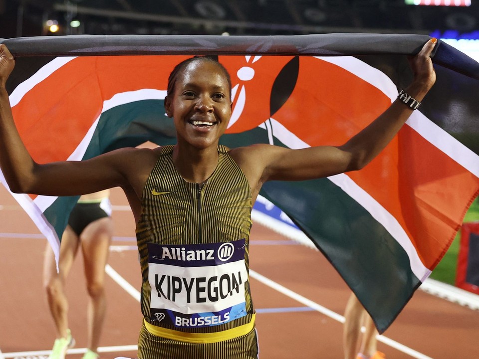 Kenská atlétka Faith Kipyegonová