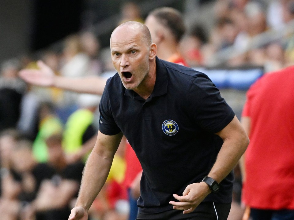 Tréner Michaloviec Anton Šoltis.