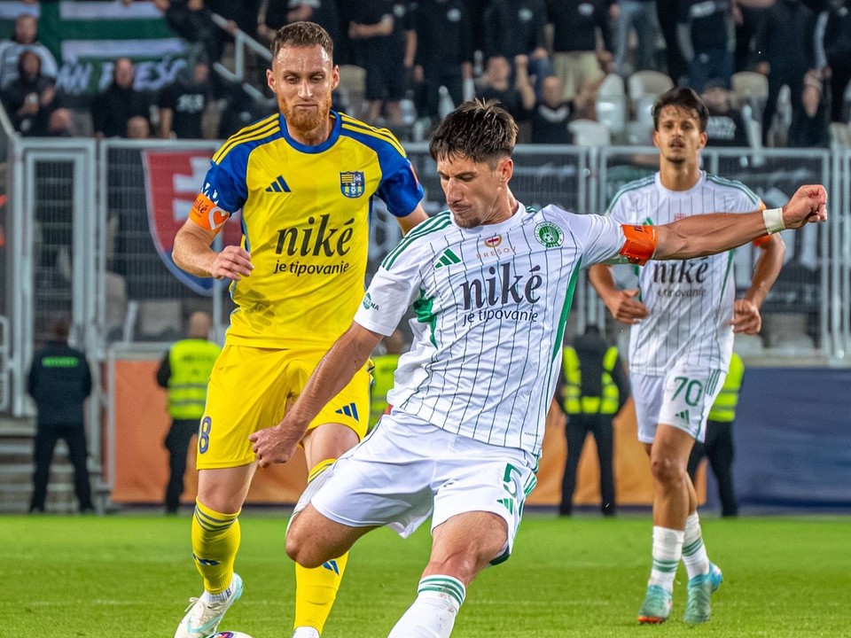 Fotka zo zápasu FC Košice - FC Tatran Prešov.