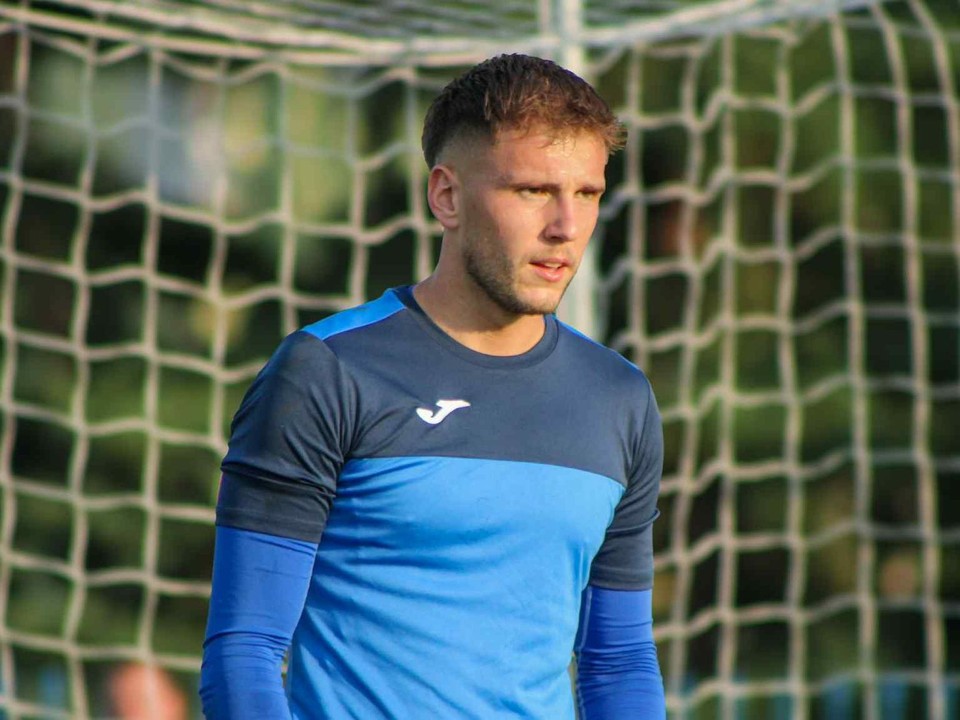 Brankár Filip Regitko.