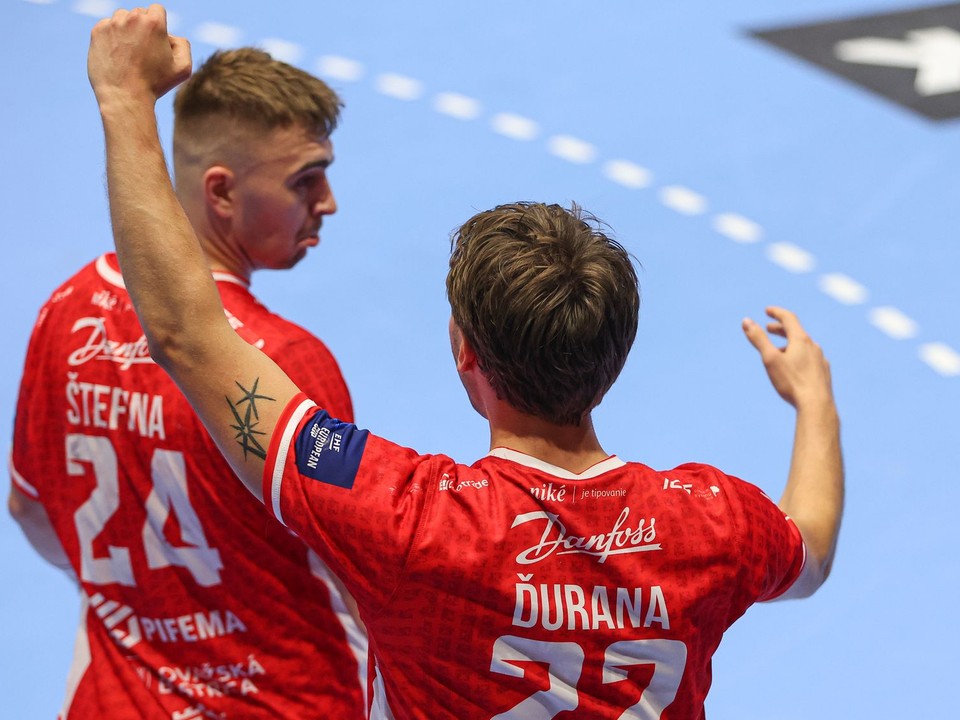 Zľava Marek Štefina a Adam Ďurana (obaja Považská Bystrica)