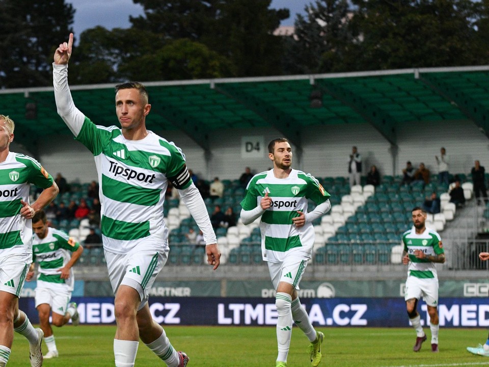 Na snímke sprava Lukas Leginus zo Skalice, Damián Bariš zo Skalice.